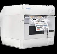 Epson C3400 inkjet label printer