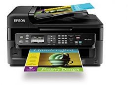 Epson WorkForce All-In-One wi-fi colors Inkjet Printer WF-2540, Ebony